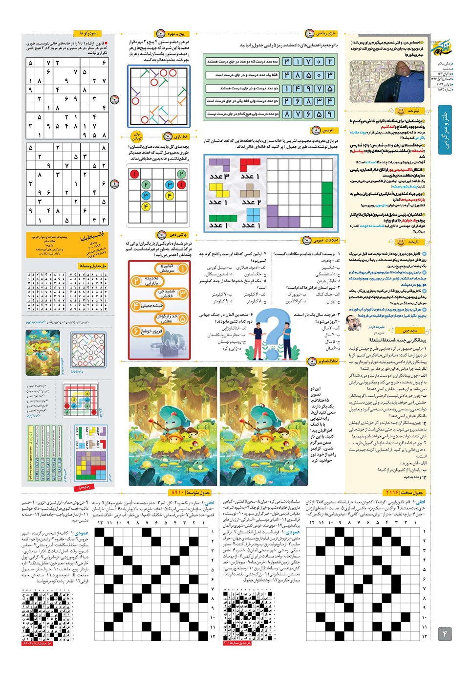 روزنامه تاریخ ۱۵ آبان ۱۴۰۳