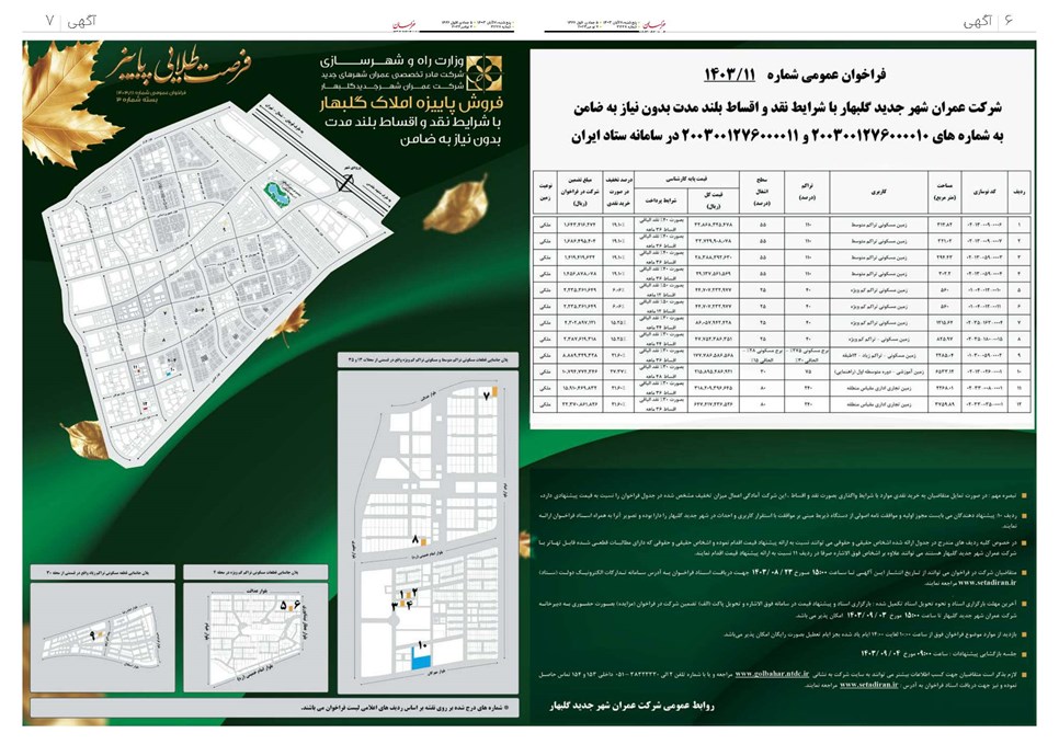 روزنامه تاریخ ۱۷ آبان ۱۴۰۳