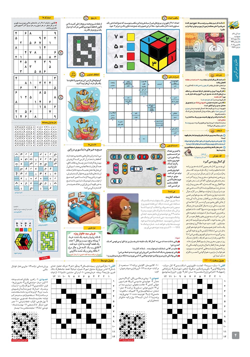 روزنامه تاریخ ۱۶ اسفند ۱۴۰۳