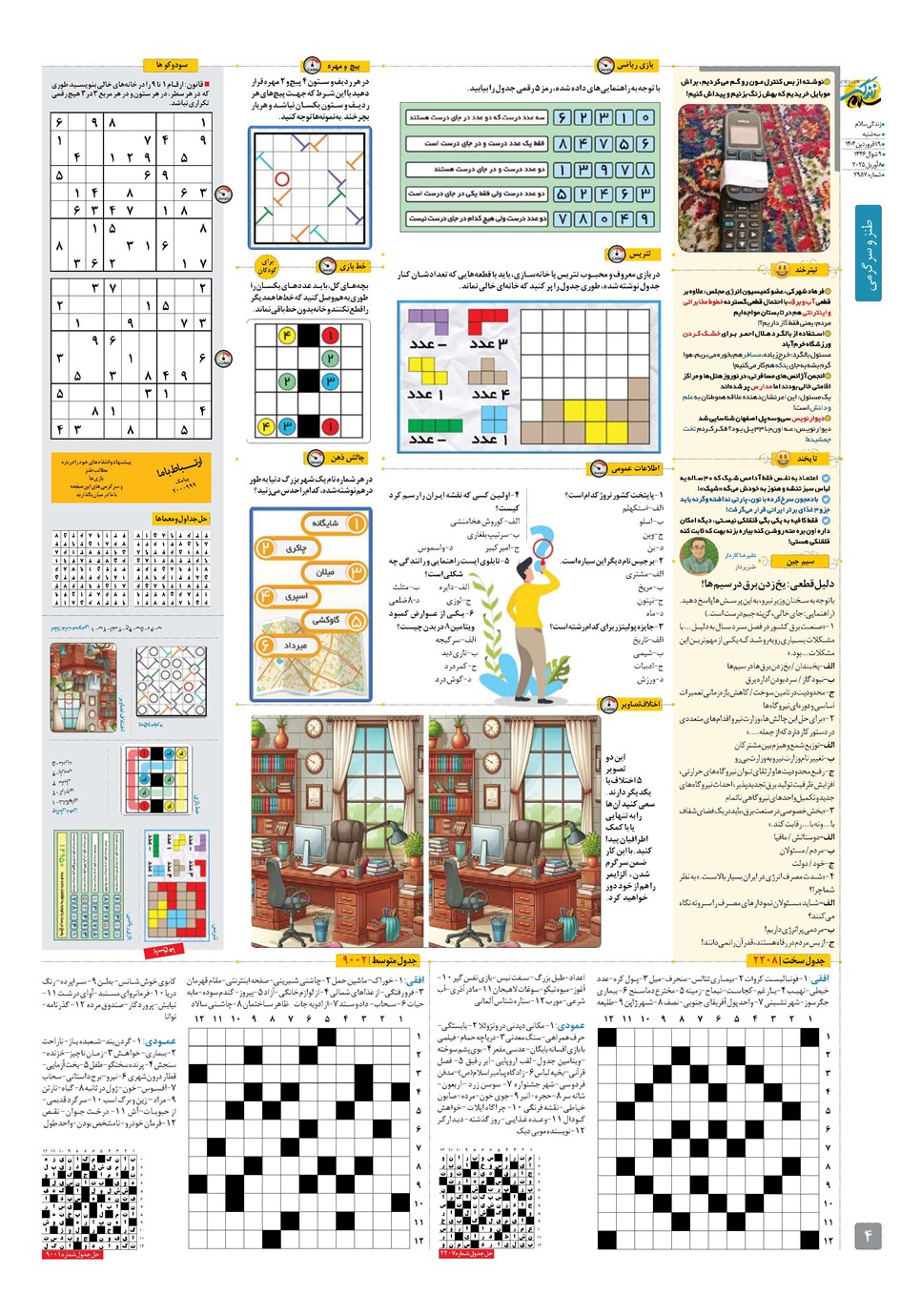 روزنامه تاریخ ۲۰ فروردین ۱۴۰۴
