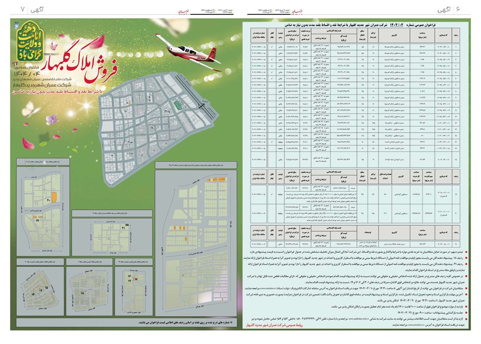 روزنامه تاریخ ۴ خرداد ۱۴۰۴