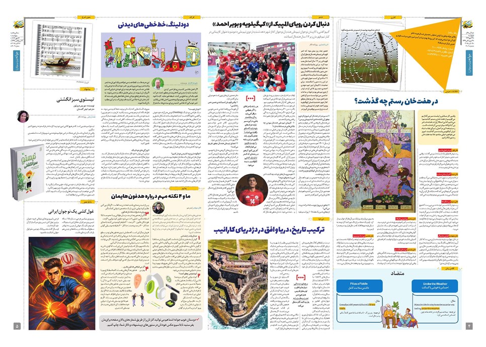 روزنامه تاریخ ۲۵ مهر ۱۴۰۴